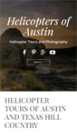 Mobile Screenshot of helicoptersofaustin.com